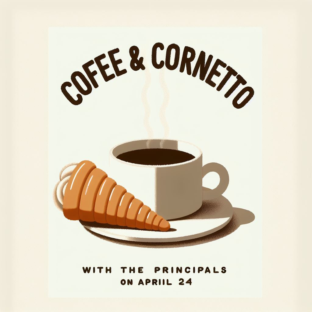 Coffee and Cornetto with Admin Team