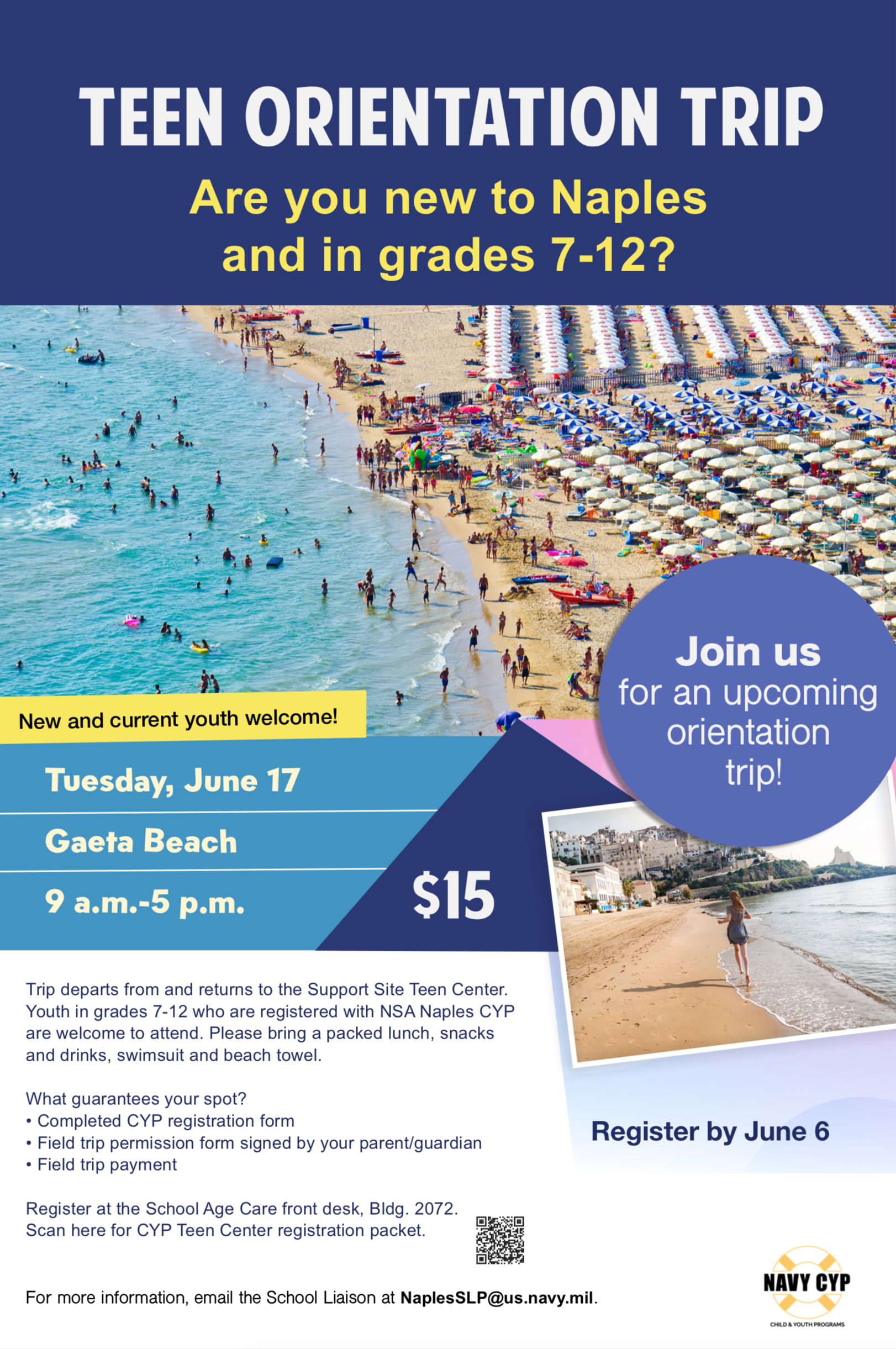 Gaeta Teen Trip